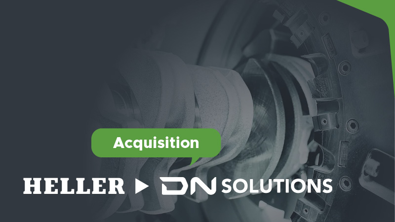 DN Solutions, partenaire de Germond, acquiert HELLER, le fabricant allemand de machines-outils