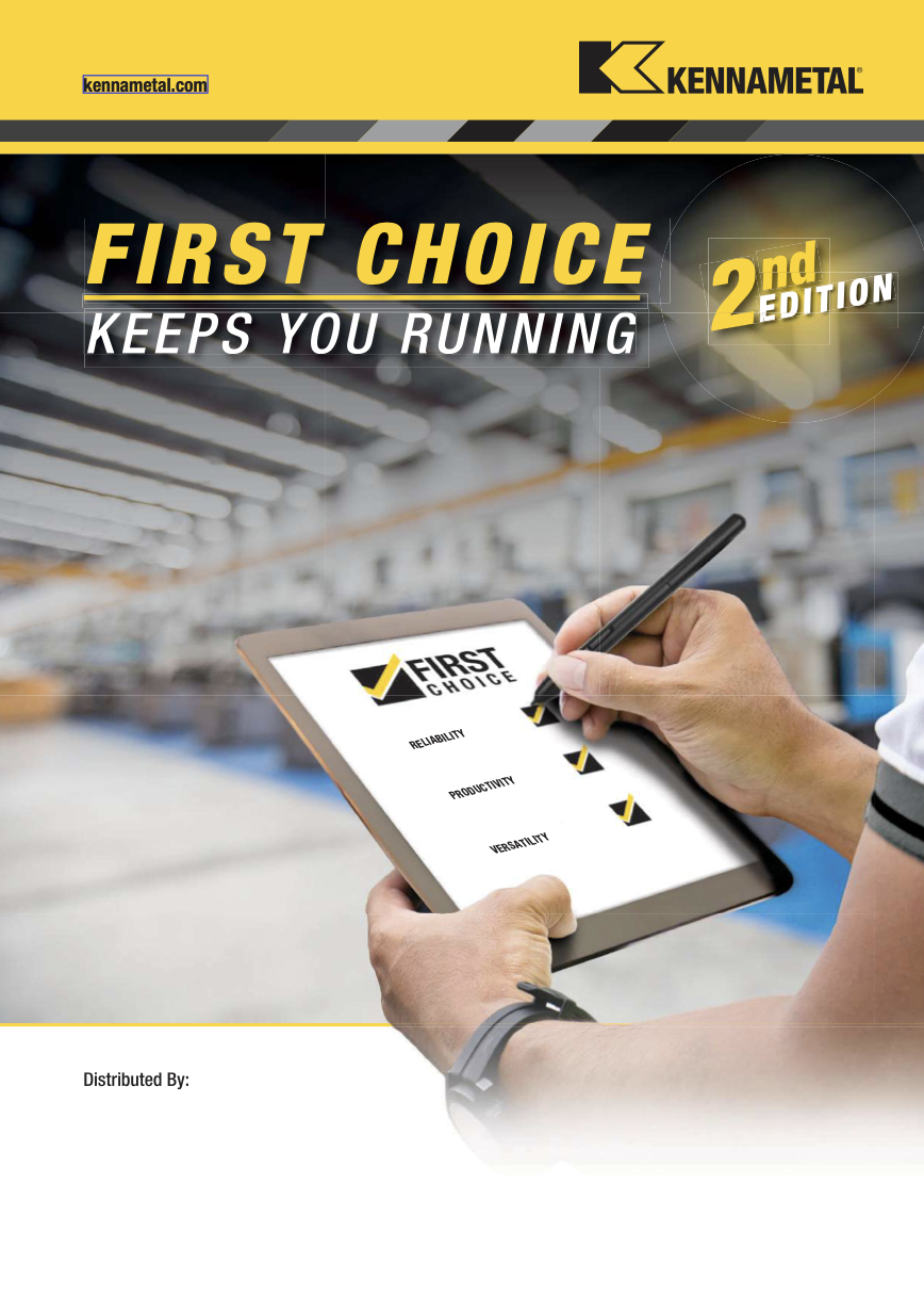 KENNAMETAL FIRST CHOICE